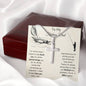 To My Fishing Dad - For all The Time - Stainless Steel Cross Necklace