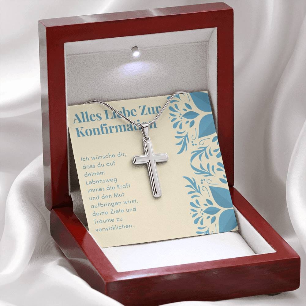 Alles Liebe Zur Konfirmation - Cross Necklace