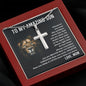To My Amazing Son - Always Remember - Cross Necklace