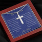 To My Son - I Believe That God - Cross Necklace