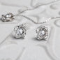 To My Beautiful Mom - Behind Every Soldier - Love Knot Necklace And Earring Set