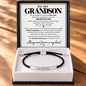 To My Grandson - Always Remember – Personalized Inspirational Engraved Bracelet