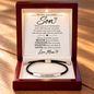 To My Amazing Son - Always Remember – Personalized Inspirational Engraved Bracelet