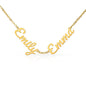 Multiple Name Necklace