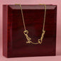 Multiple Name Necklace