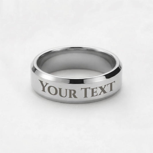 Engraved Men's Ring