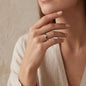To Our Mom - You're an Amazing Mom - Women's Stackable Birthstone Ring