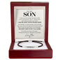 To My Son - I'll Always Be With You - Engraved Nylon Bracelet