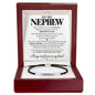 To My Nephew - Always Remember – Personalized Inspirational Engraved Bracelet