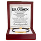To My Grandson - Always Remember – Personalized Inspirational Engraved Bracelet
