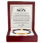 To My Son - I'll Always Be With You - Engraved Nylon Bracelet