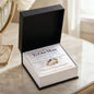 To Our Mom - You Were Our First Home - Women's Stackable Birthstone Ring