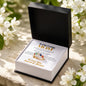 To Our Loving Mom - We Love You Forever & Always - Women's Stackable Birthstone Ring