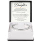 To My Daughter | You'll Always Be My Little Girl | Custom Engraved Cuff Bracelet