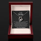 To My Wife - Beat Of My Heart - Forever Love Necklace