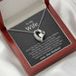 To My Wife - Beat Of My Heart - Forever Love Necklace