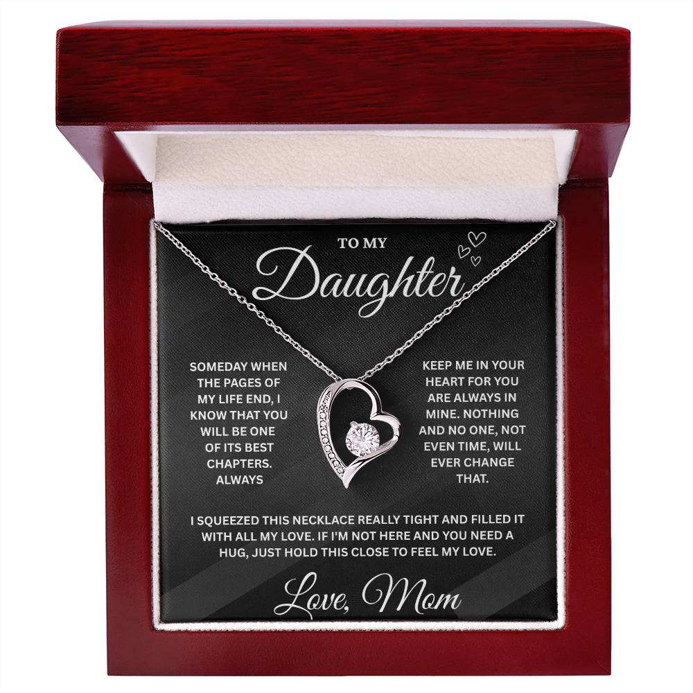 To My Daughter | Forever Love Necklace | Love, Mom