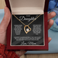 To My Daughter | Forever Love Necklace | Love, Mom