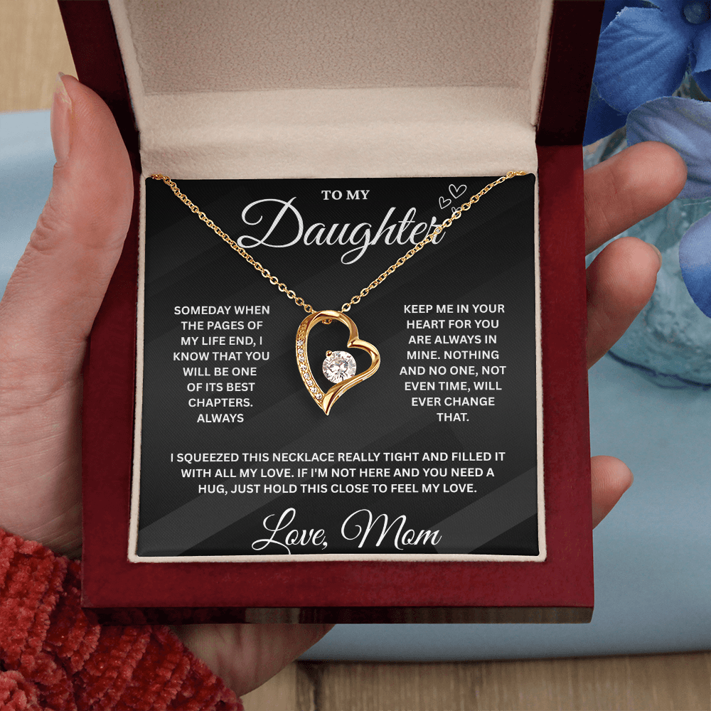 To My Daughter | Forever Love Necklace | Love, Mom