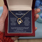 To My Daughter | I Will Always Love You | Forever Love Necklace