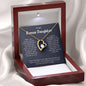 To My Bonus Daughter - Life Has Given Me The Gift Of You - Forever Love Necklace