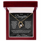 To My Daughter | Forever Love Necklace | Love, Mom