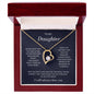 To My Daughter | I Will Always Love You | Forever Love Necklace