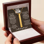 To My Son - I Will Always Love You - 4-Sided Stick Necklace