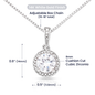 To My Beautiful Mom - Behind Every Soldier - Eternal Hope Necklace