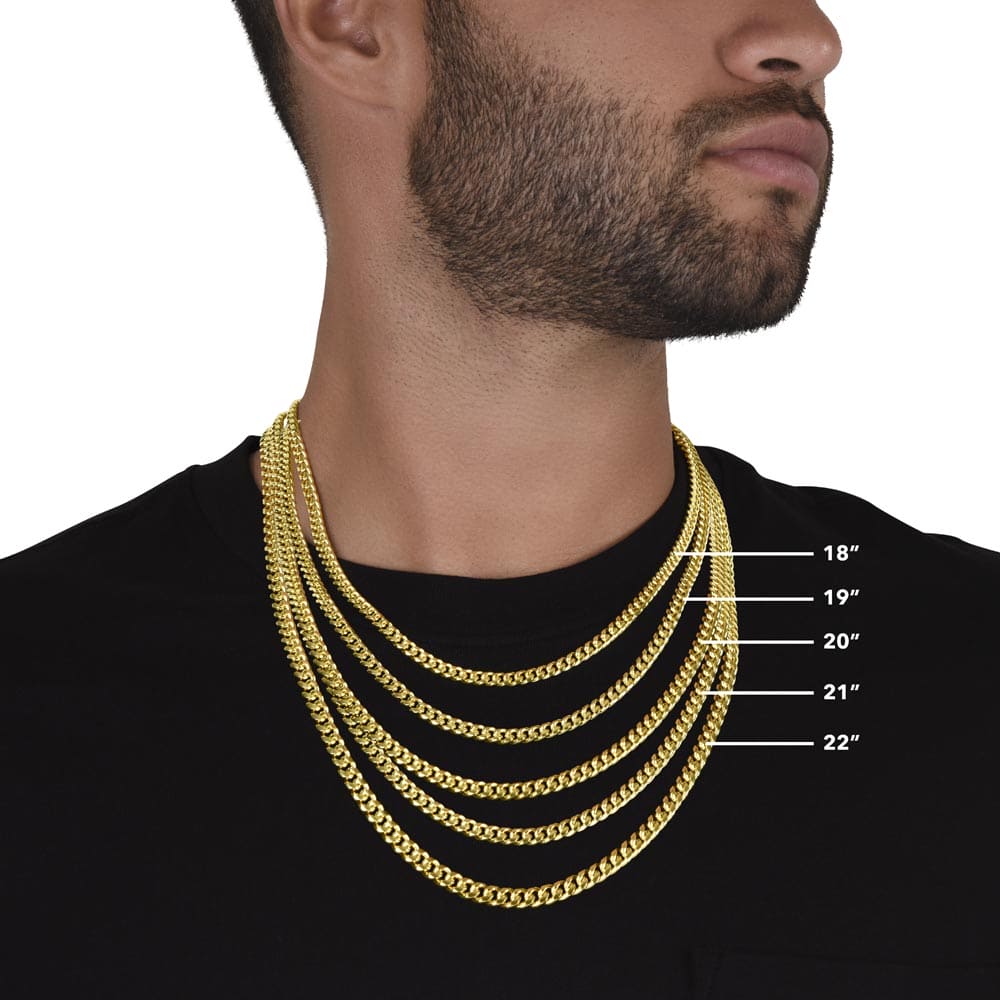 To My Man - I Found My Missing Piece - Cuban Link Chain
