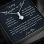 To My Daughter In Law - My Daughter In Heart - Alluring Beauty Necklace
