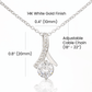 To My Girlfriend - If I Could Give You One Thing In Life - Alluring Beauty Necklace