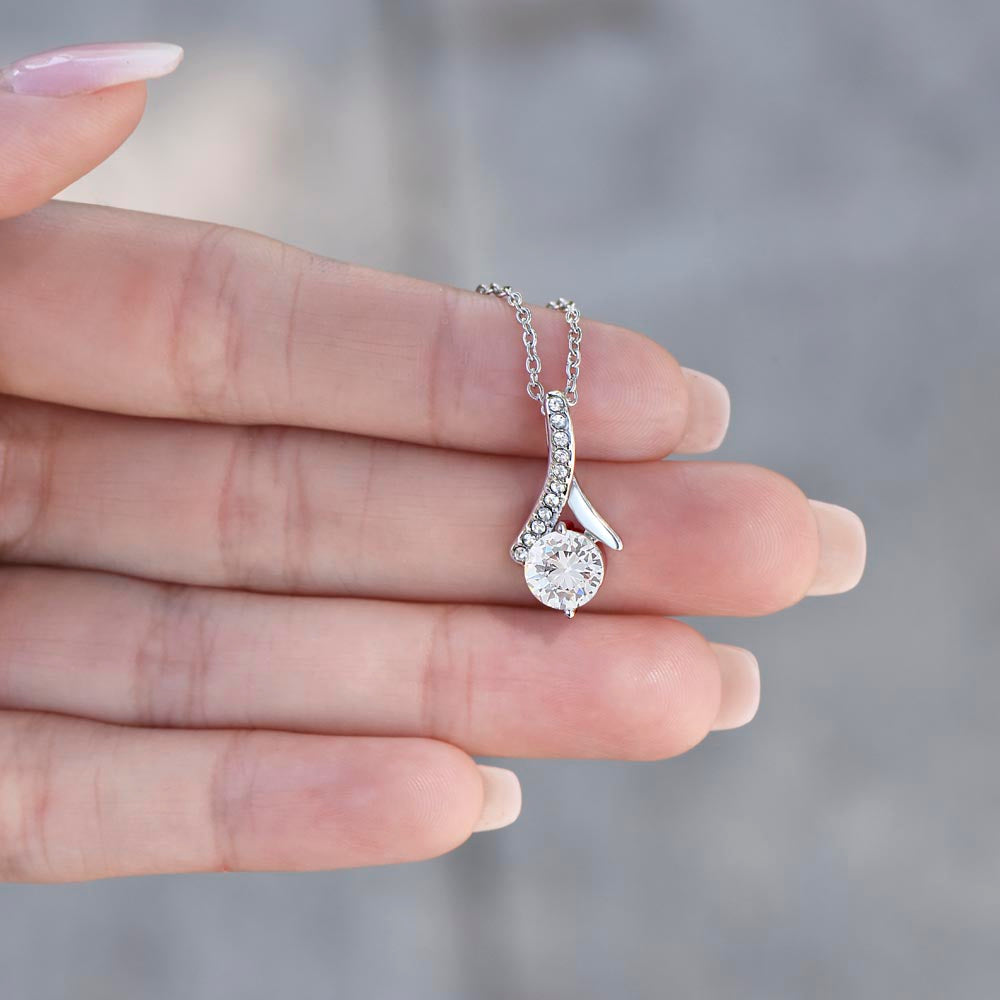 To My Girlfriend - If I Could Give You One Thing In Life - Alluring Beauty Necklace