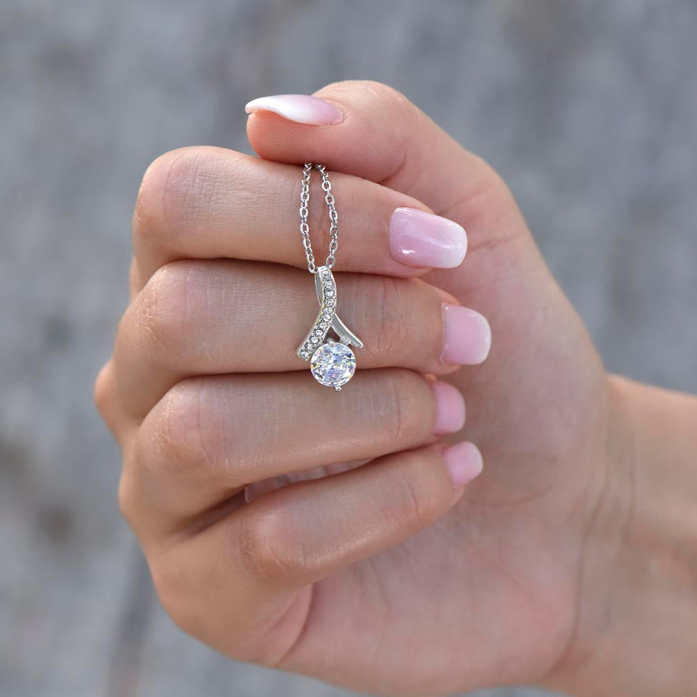 To My Girlfriend - If I Could Give You One Thing In Life - Alluring Beauty Necklace