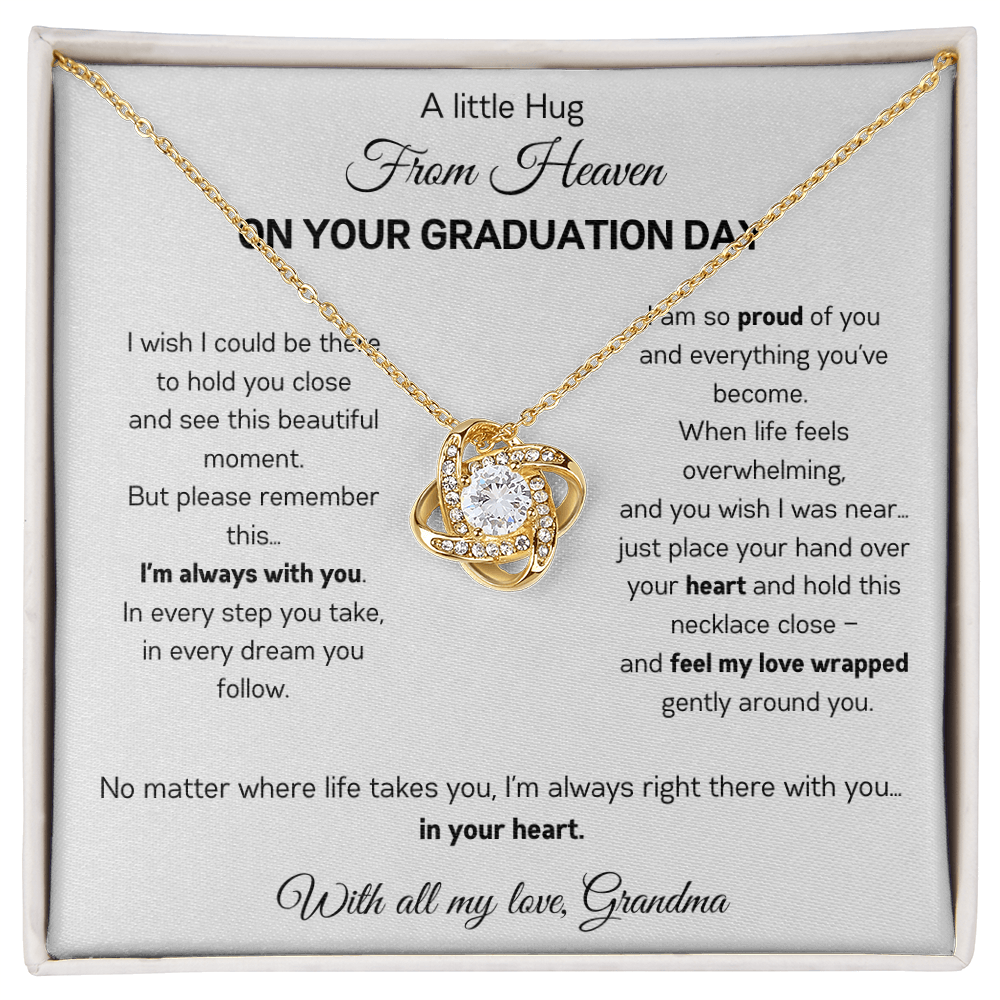 A Little Hug From Grandma | Love Knot Necklace