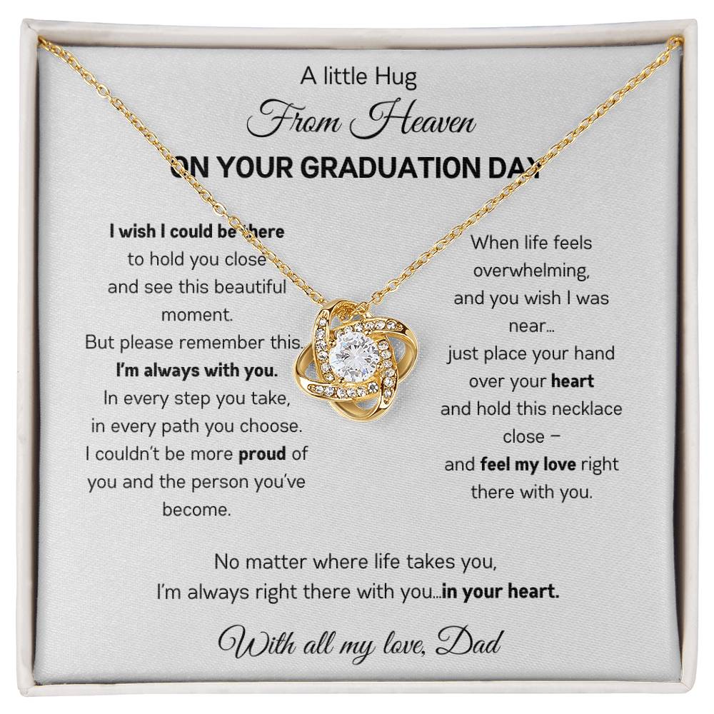 A Little Hug From Dad | Love Knot Necklace