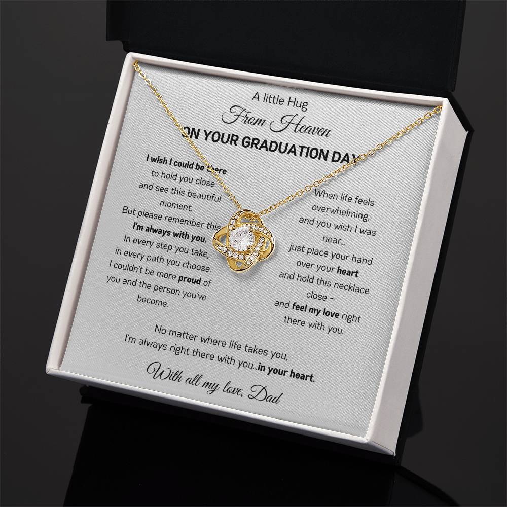 A Little Hug From Dad | Love Knot Necklace