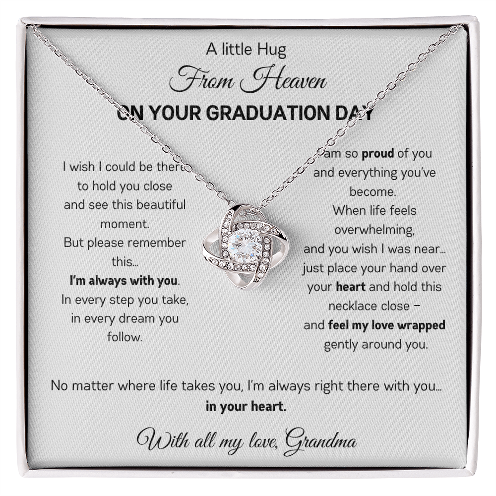 A Little Hug From Grandma | Love Knot Necklace