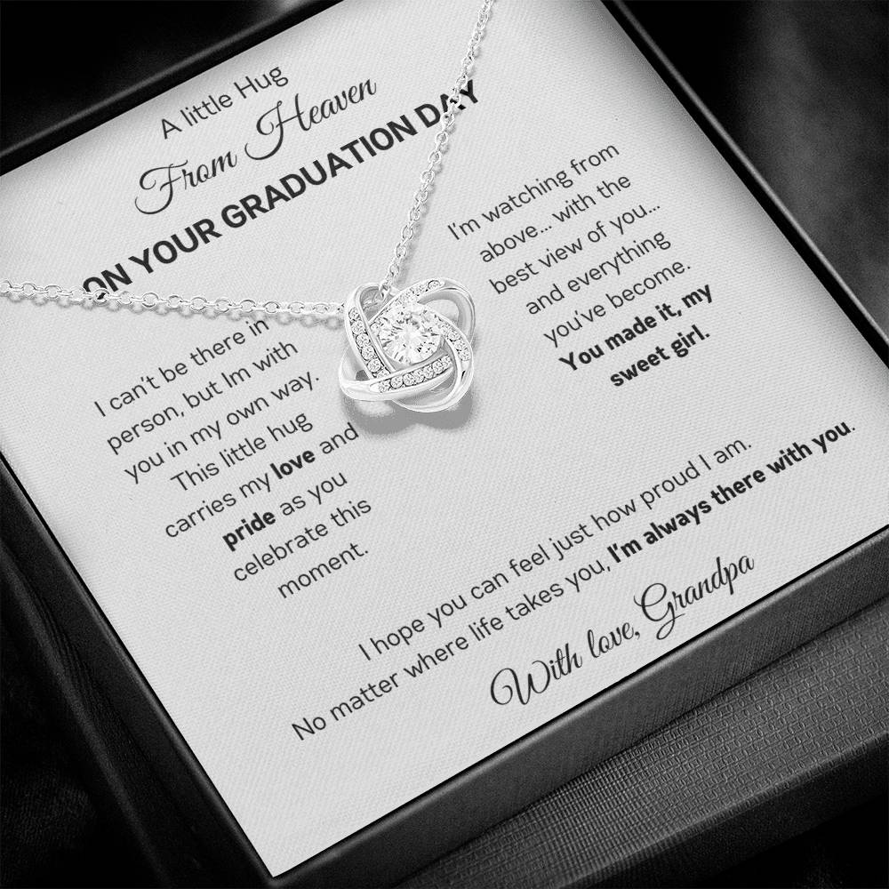 A Little Hug From Grandpa |  Love Knot Necklace