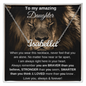 [LIMITED TIME ONLY] To My Amazing Daughter - You Are Stronger Than You Seem - Custom Name Necklace