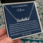 To My Beautiful Niece - We Love You - Personalized Name Necklace