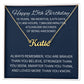 Personalized 15th Birthday Gift - Custom Name Necklace