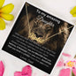[ALMOST SOLD OUT] To My Amazing Daughter - Never Feel That You Are Alone - Personalized Name Necklace