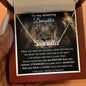[LIMITED TIME ONLY] To My Amazing Daughter - You Are Stronger Than You Seem - Custom Name Necklace