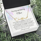 To My Amazing Niece - I Love You So Much - Signature Style Name Necklace