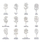 Congratulations On Your Doctorate Degree - You've Earned It - Flower Name Necklace