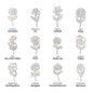 To My Bonus Daughter - Never Forget That I Love You | Birth Flower Name Necklace
