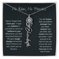 No Rain - No Flowers - Never Forget That I Love You | Birth Flower Name Necklace *