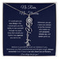 [LIMITED TIME ONLY] No Rain No Flowers | Believe In Yourself | Flower Name Necklace