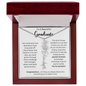 To A Beautiful Graduate - You've Earned It - Flower Name Necklace